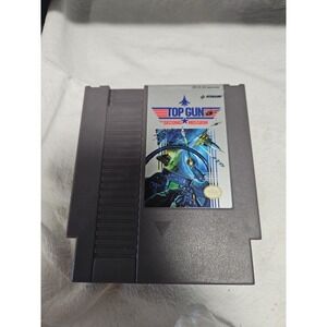 TOP GUN: THE SECOND MISSION - Nintendo NES (Tested &‎ Working)